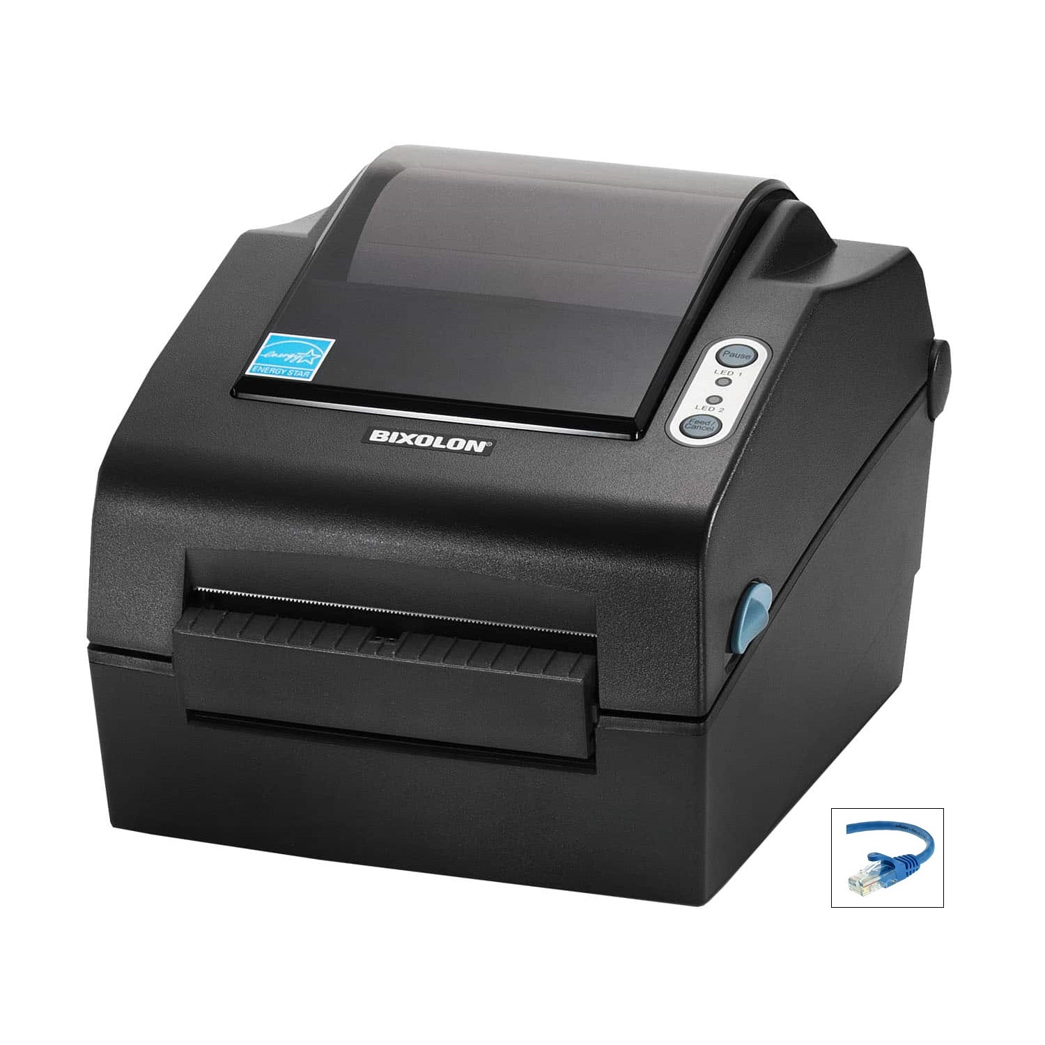 Bixolon SLP-DX420 4" Desktop Direct Thermal Label Printer with Ethernet Interface + Peeler