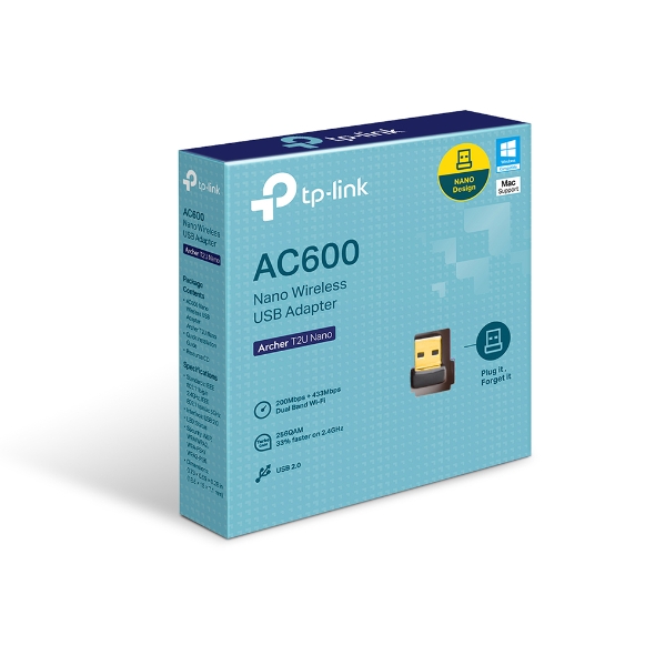 Archer T2U Nano AC600 Nano Wireless USB 