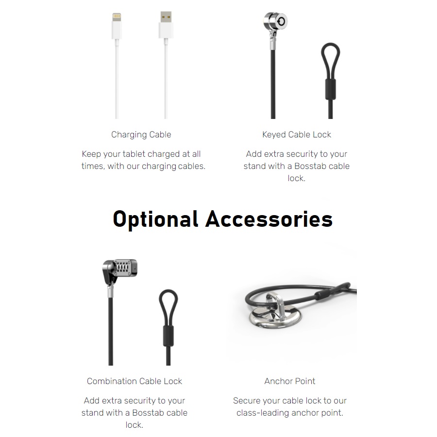 The Edge iPad Stand Accessories