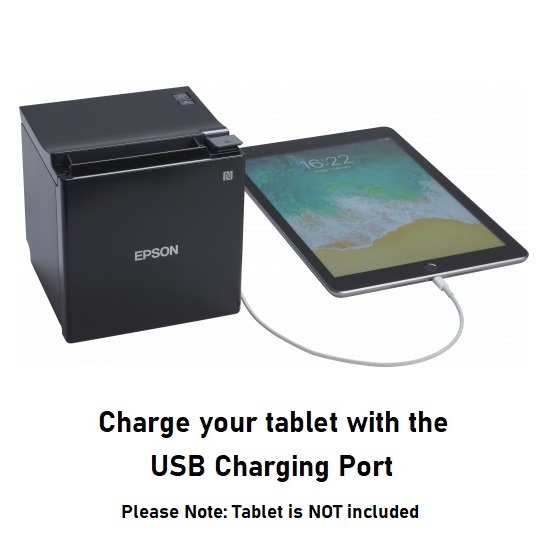 Uber Printer with USB Charging Port